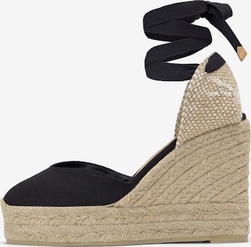 juoda Castañer Espadrilės 'Chiara': priekis