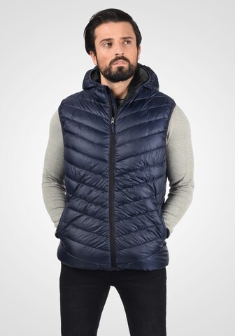 BLEND Vest 'Milandro' in Blue: front