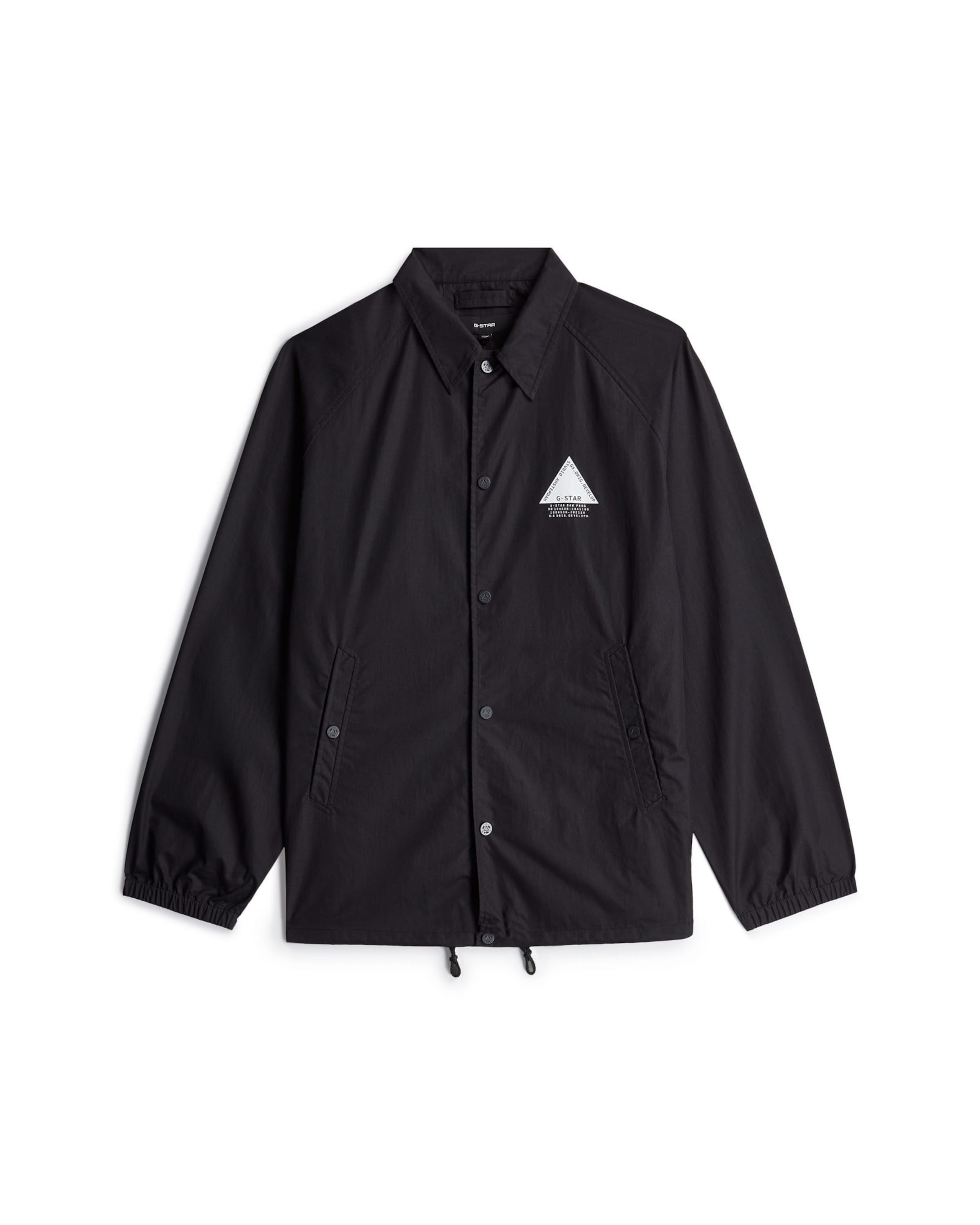 G-STAR Jackets-Jacket 'Coach Jacket' in Schwarz: Vorderseite