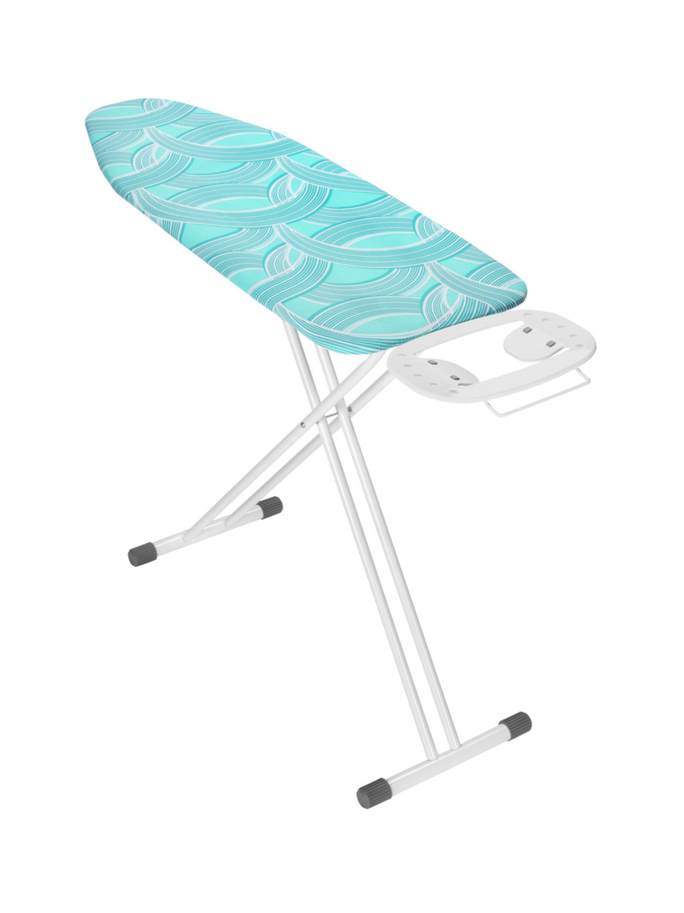 Wenko Bügeltisch Advance in türkis / weiß, Produktansicht