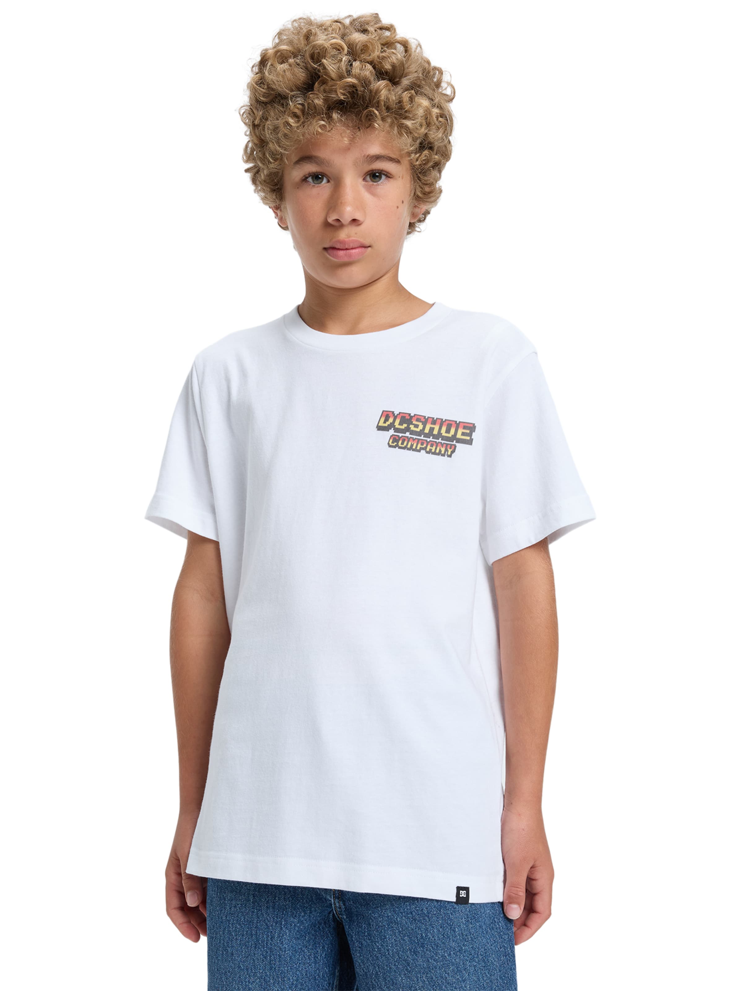 DC Shoes Toiminnallinen paita 'TWO BIT' värissä valkoinen
