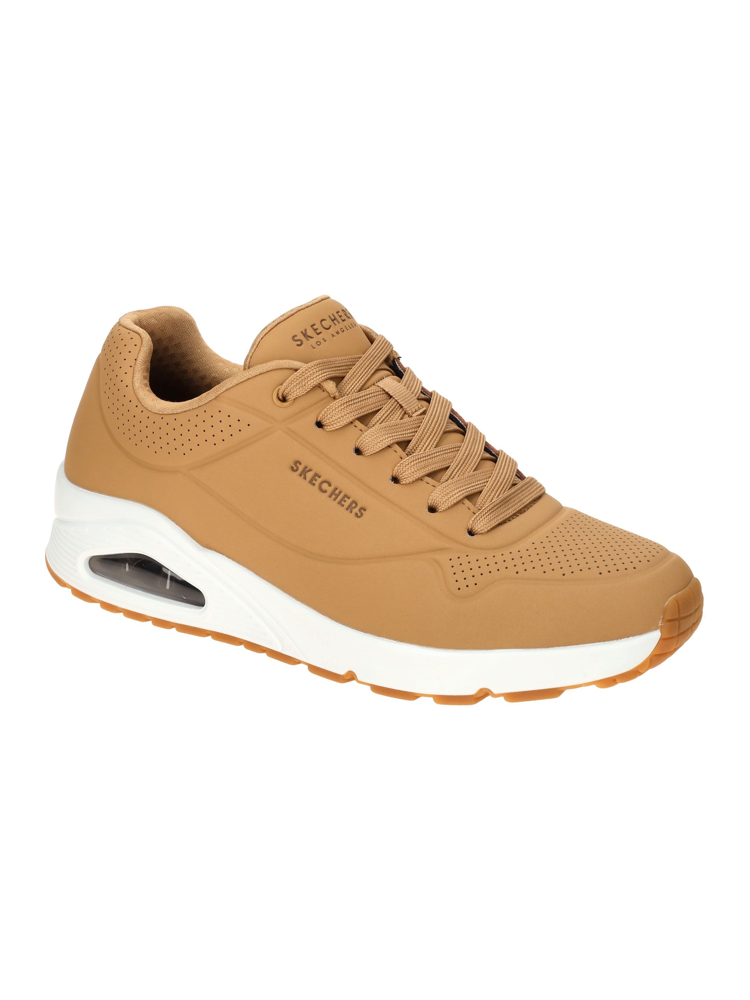 SKECHERS Lace-Up Shoes in Brown: front