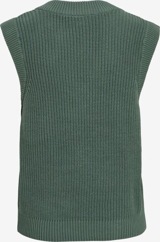 Vila Curve Sweater in Green