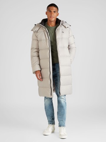 Calvin Klein Jeans Χειμερινό παλτό σε γκρι