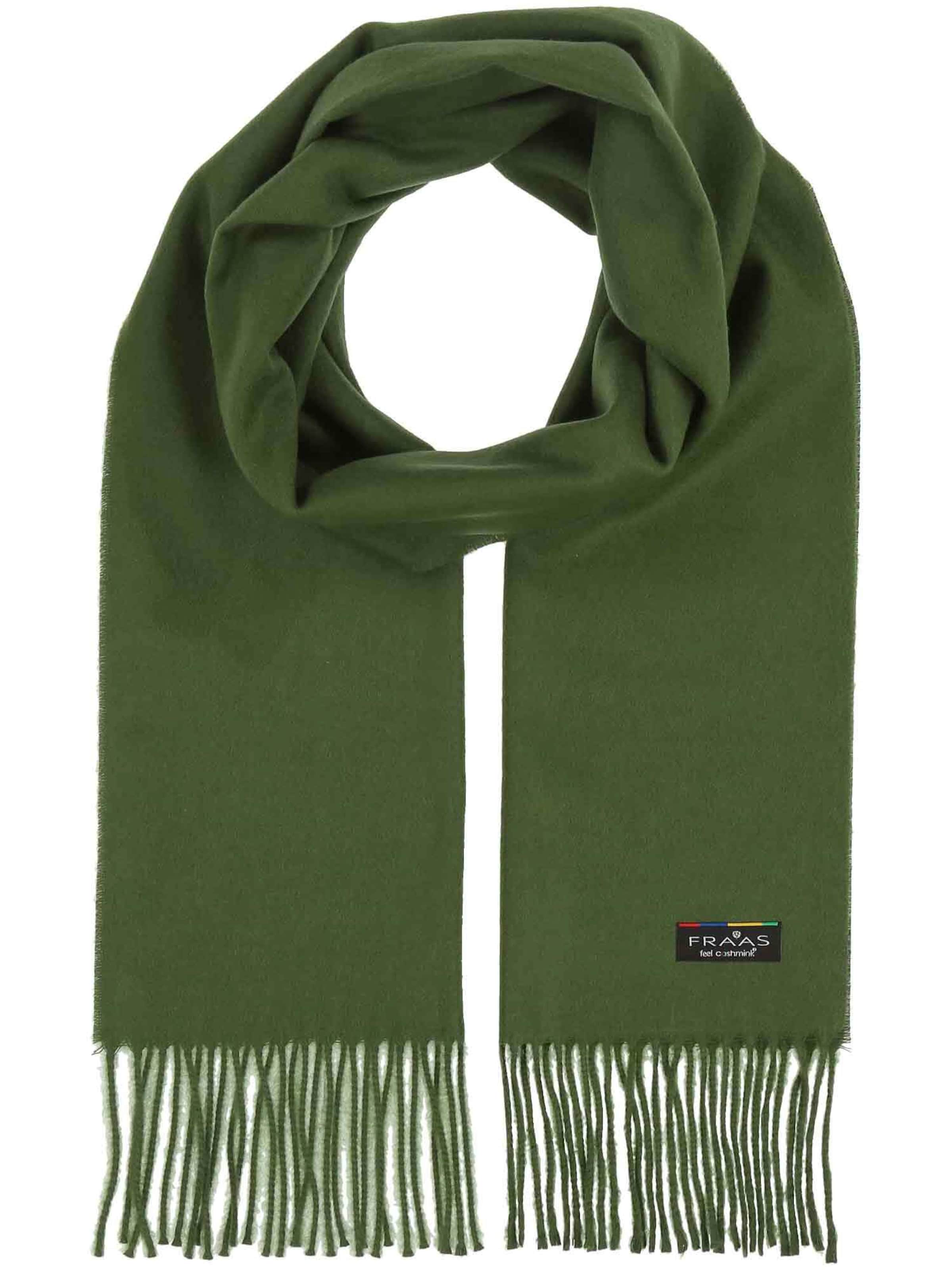 FRAAS Schal in Grün: Vorderseite