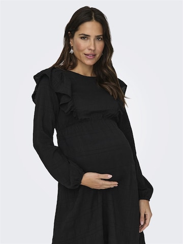 Only Maternity Kleid in Schwarz