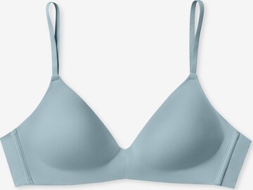 SCHIESSER Regular Bra ' Invisible Soft ' in Blue: front