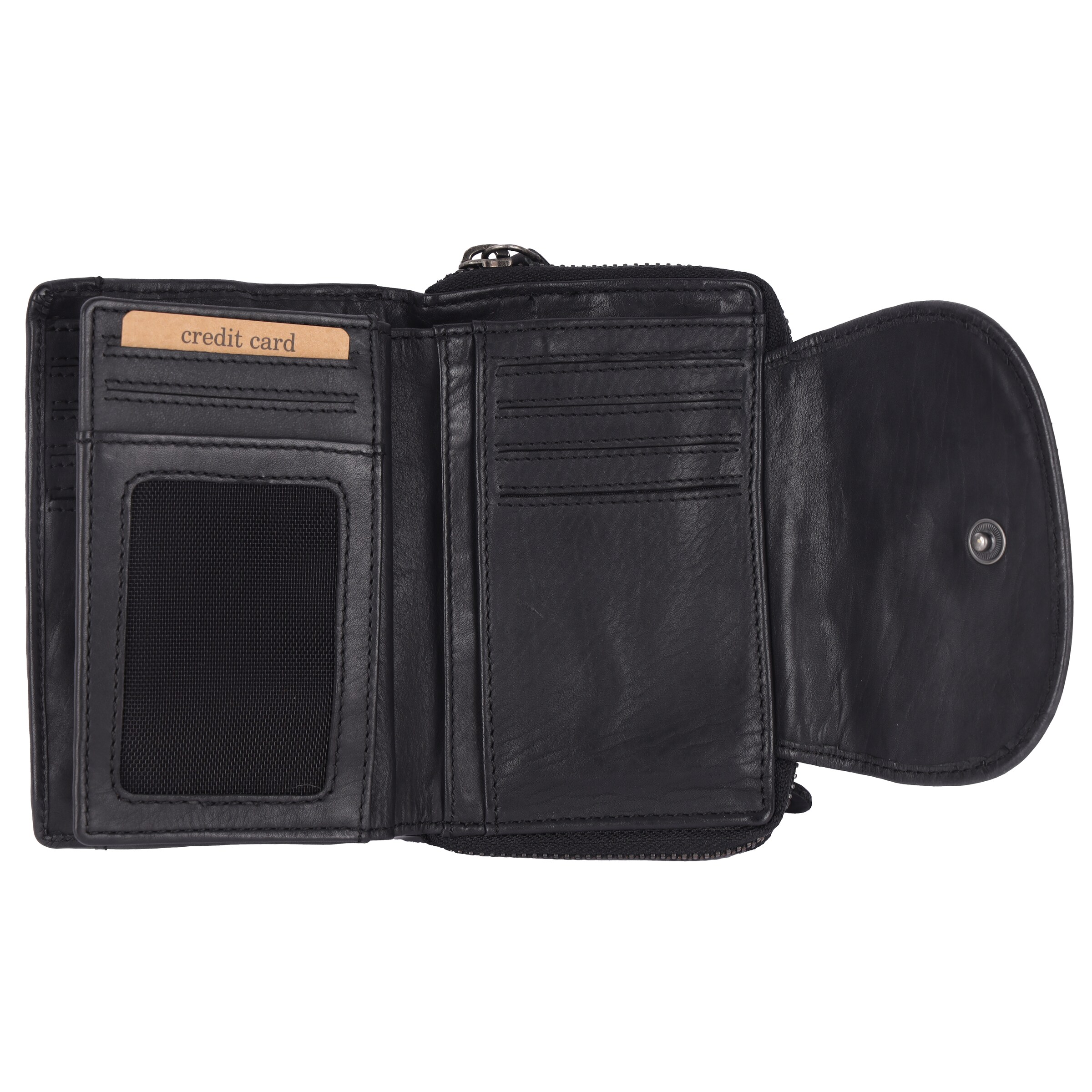 Harbour 2nd Portemonnaie 'Lilian' in Schwarz