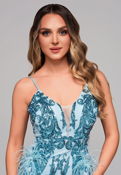 Ombre Cocktail dress in Blue, Item view