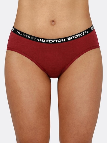 normani Athletic Underwear 'Albury' in Red