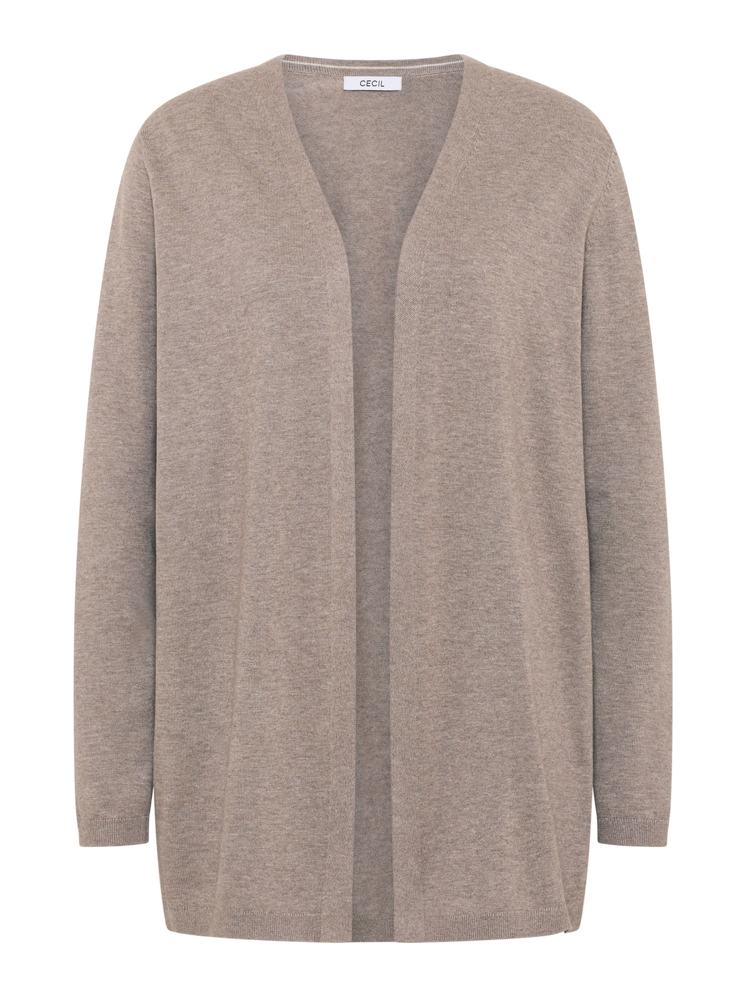 CECIL Strickjacke in Beige: Vorderseite