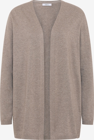 Cardigan CECIL en beige : devant