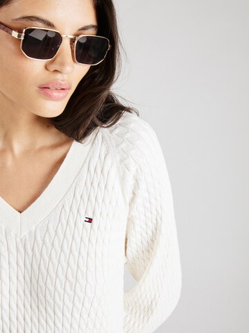 TOMMY HILFIGER Πουλόβερ σε λευκό