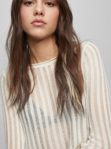 Pull&Bear Sweater in Beige