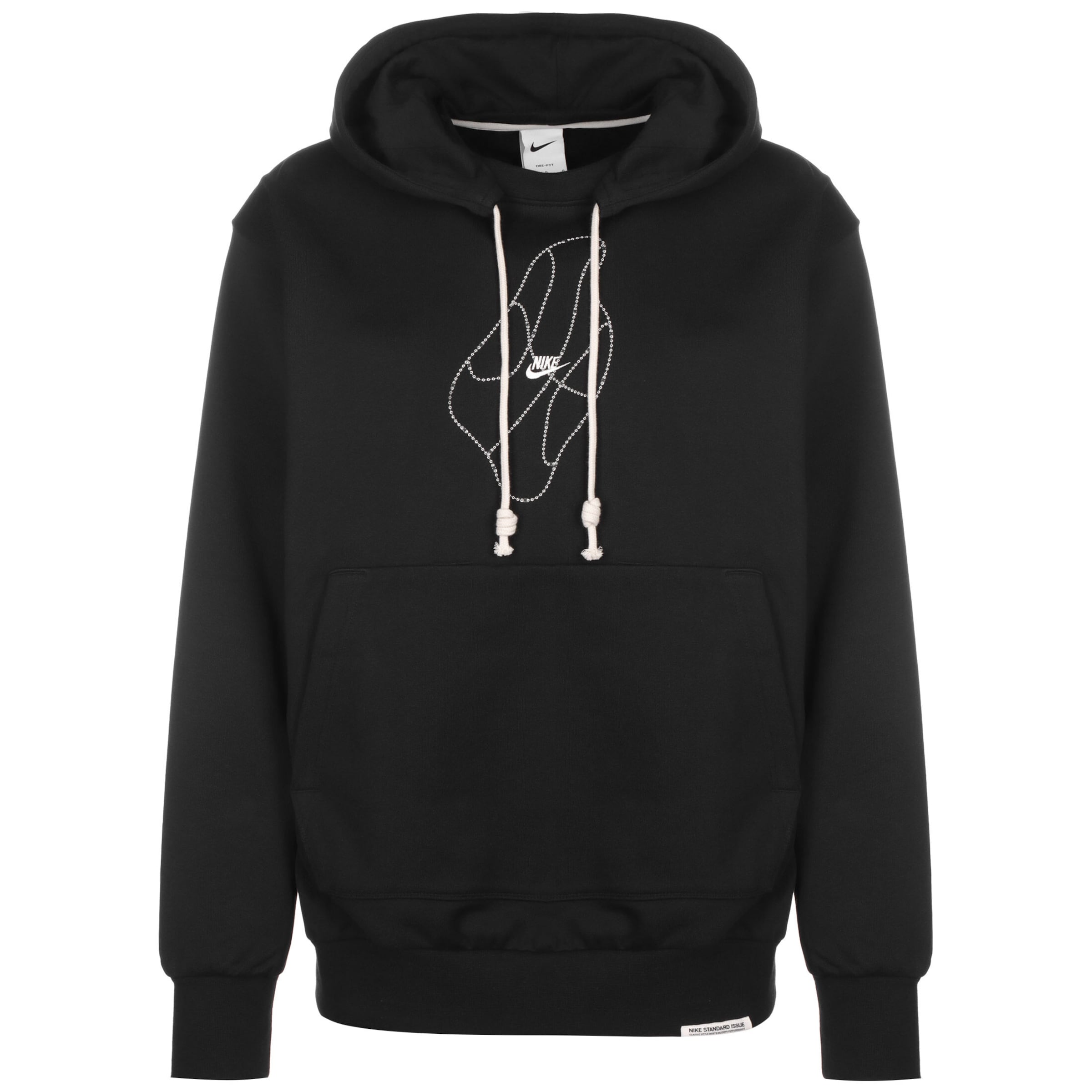 NIKE Sweatshirt in Schwarz: Vorderseite