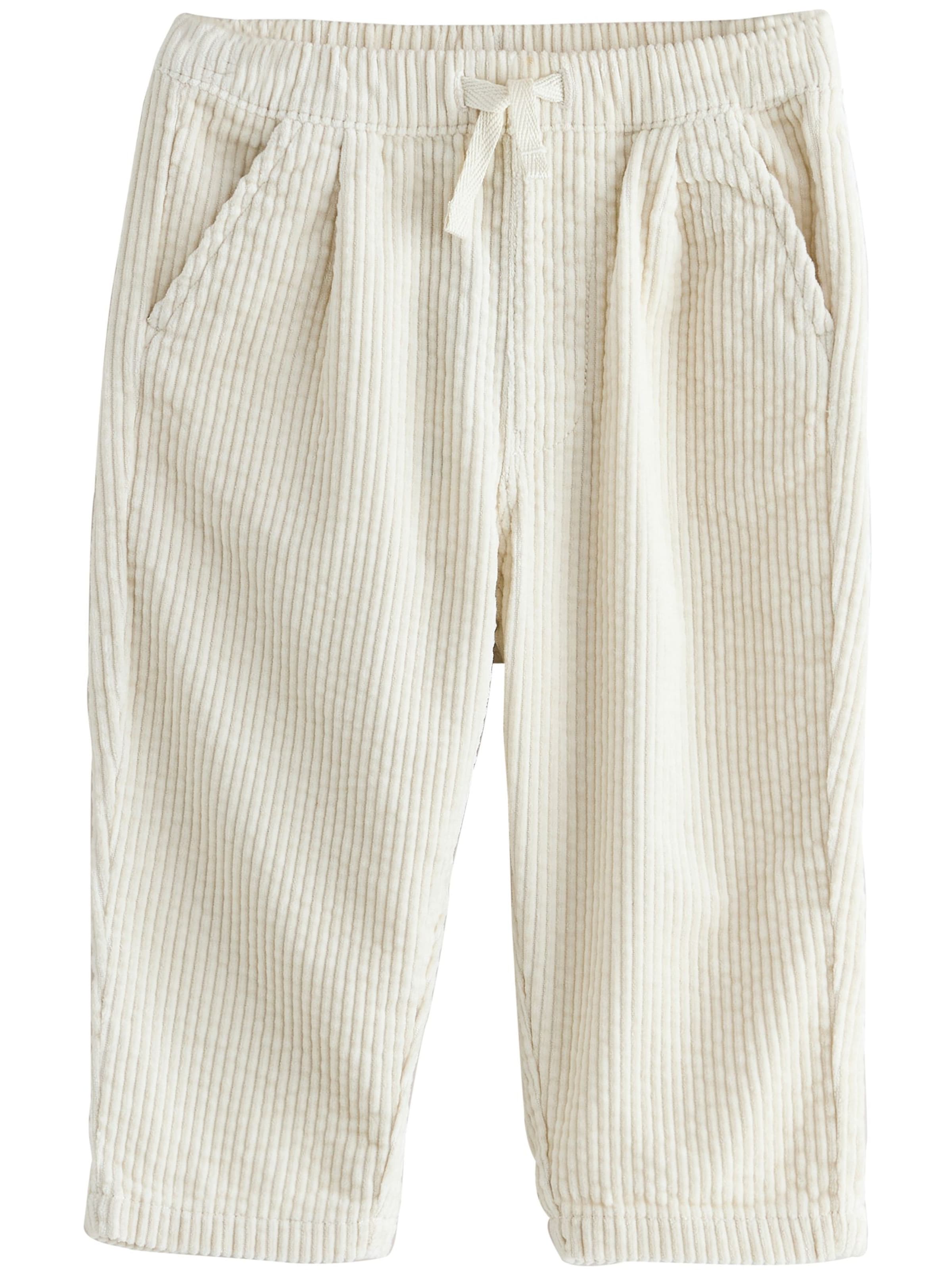 Next Regular Trousers in Beige: front