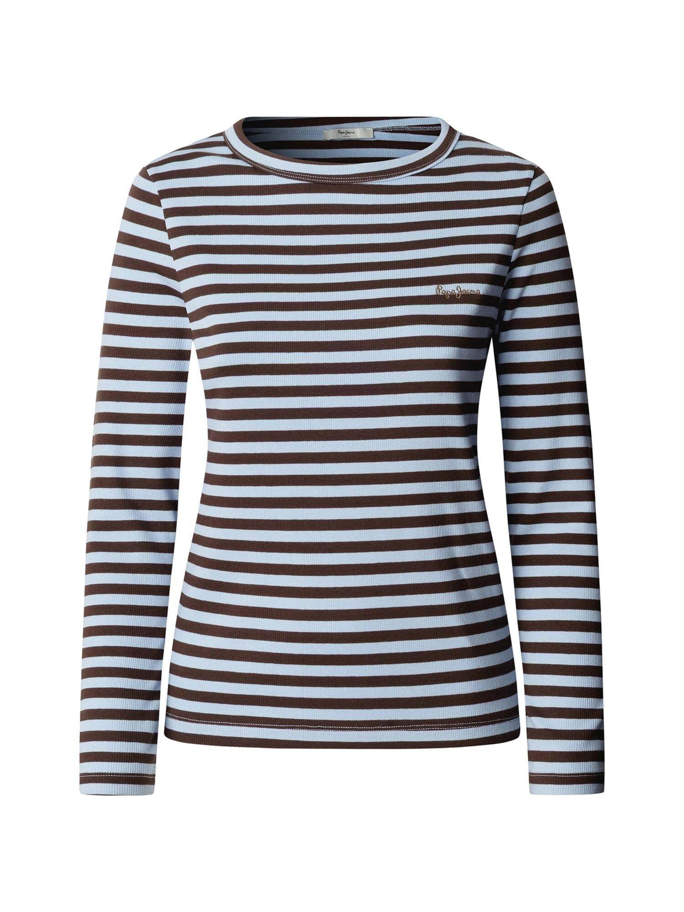 T-shirt Pepe Jeans en bleu : devant