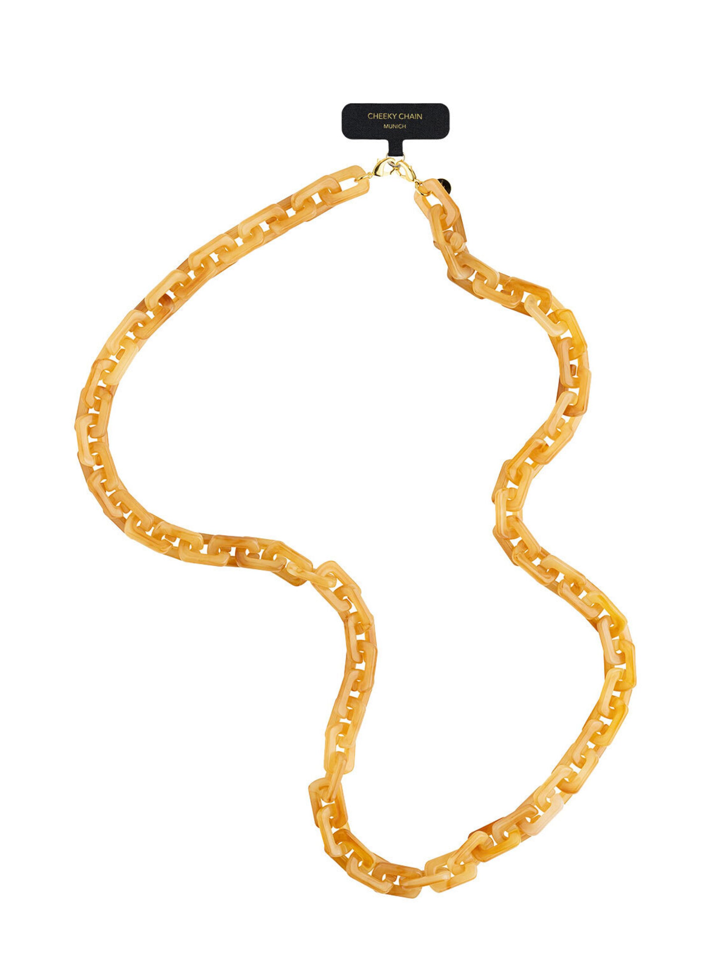 Cheeky Chain Munich Handykette 'Kelly' in Gelb: Vorderseite