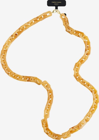 Cheeky Chain Munich Smartphone Case 'Kelly' in Yellow: front