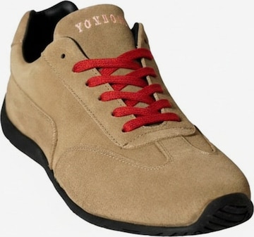 Yoxeone Athletic lace-up shoe 'Fangio Shoes' in Beige: front