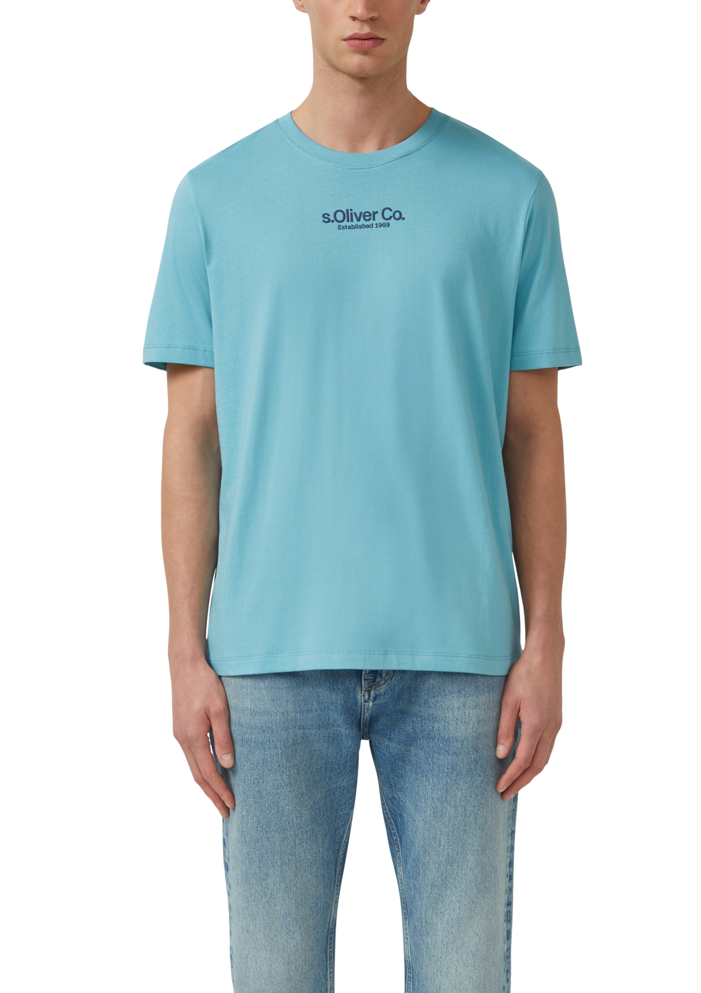 T-Shirt s.Oliver en bleu