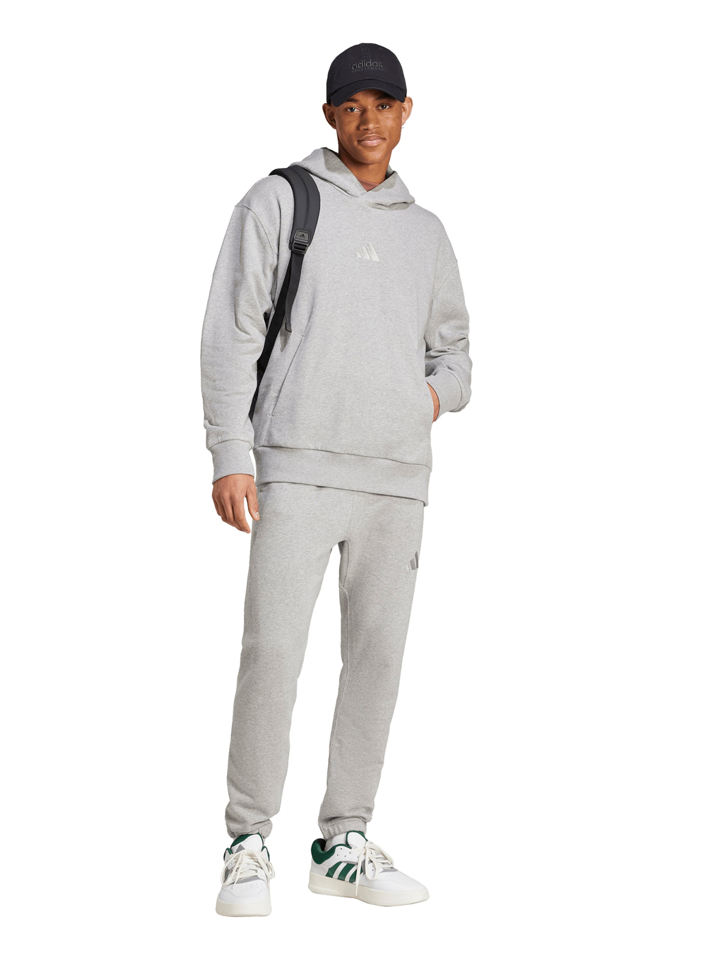 ADIDAS SPORTSWEAR Tapered Sportbroek 'ALL SZN' in Grijs