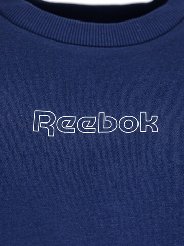 Reebok Blouse 'Reebok Piping Crewneck' in Blue