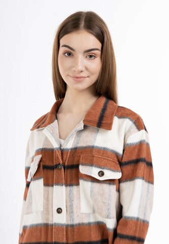 MYMO - Abrigo de entretiempo en marrón