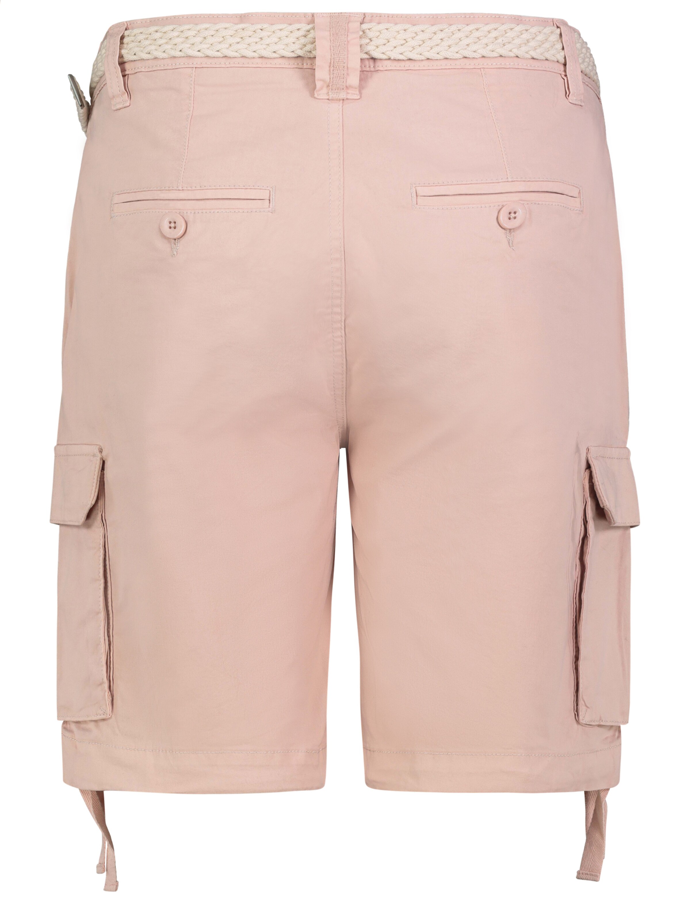 Sublevel Regular Cargobermuda mit Gürtel ' ' in Pink