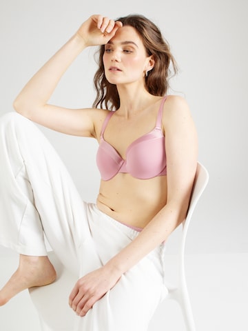 T-shirt Reggiseno di NATURANA in lilla