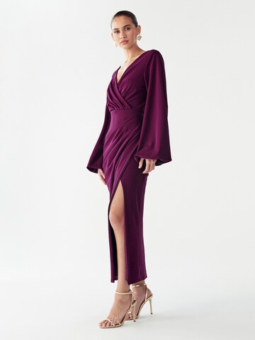 Willa - Vestido de festa em roxo