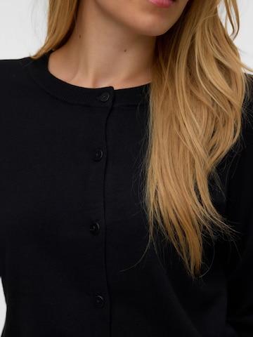 VERO MODA Gebreid vest '10346655' in Zwart