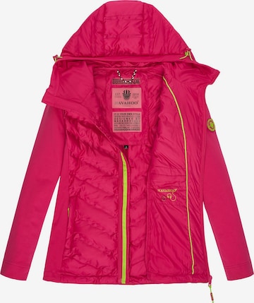 NAVAHOO Steppjacke 'Nimm Mich Mit' in Pink