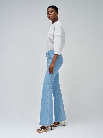 Salsa Jeans Flared Jeans 'Destiny' in Blauw