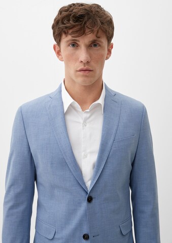 Coupe slim Veste de costume s.Oliver en bleu