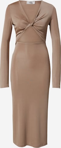 Katy Perry exclusive for ABOUT YOU Dress 'Cindy' in Beige: front