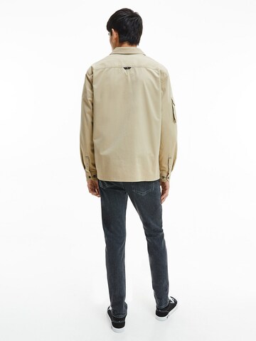 Calvin Klein Jeans Between-Season Jacket in Beige