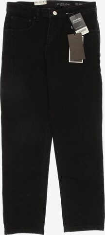 Religion Jeans in 28 in Black: front