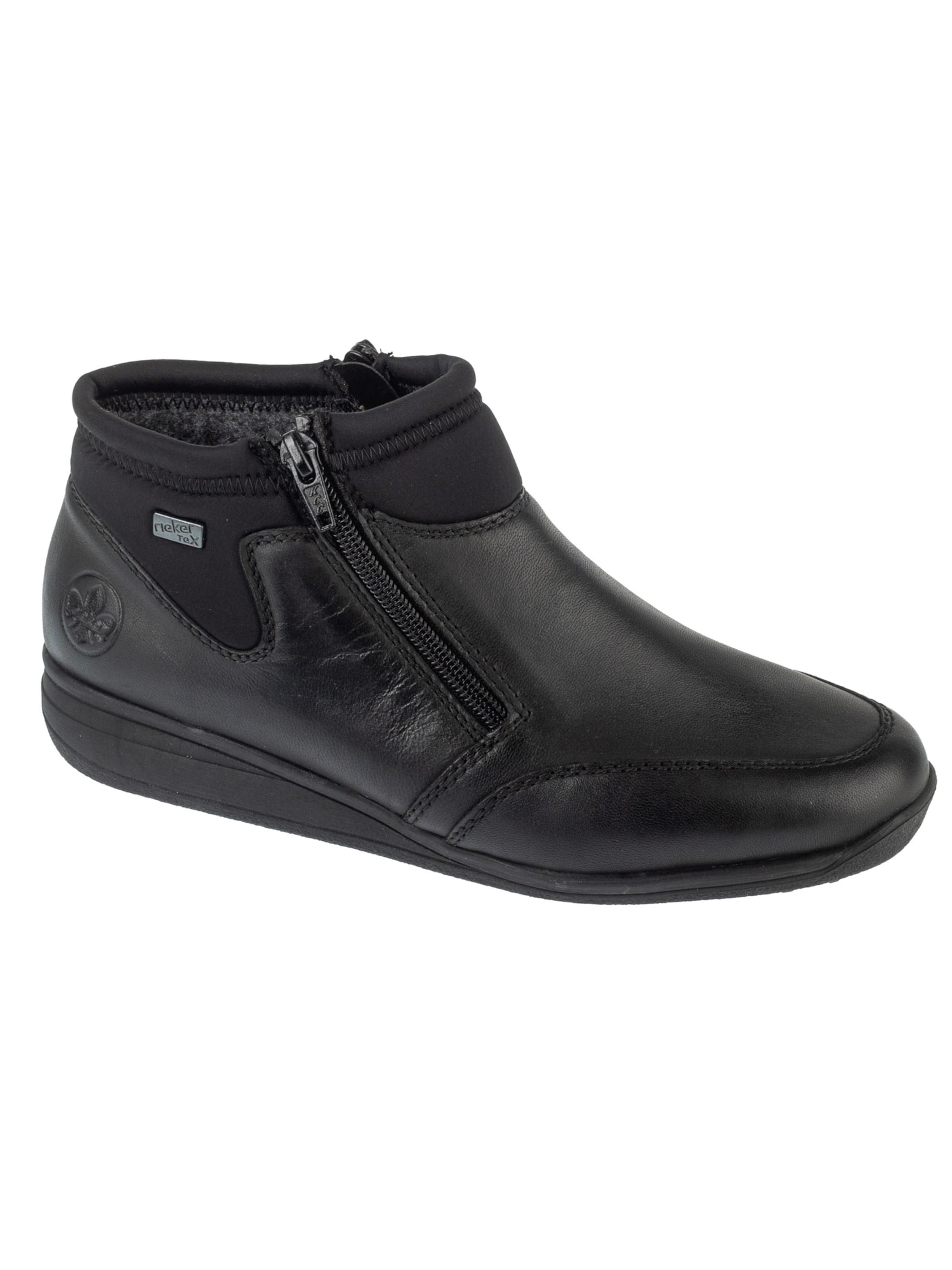 Bottines 'Booties 47270' Rieker en noir : devant
