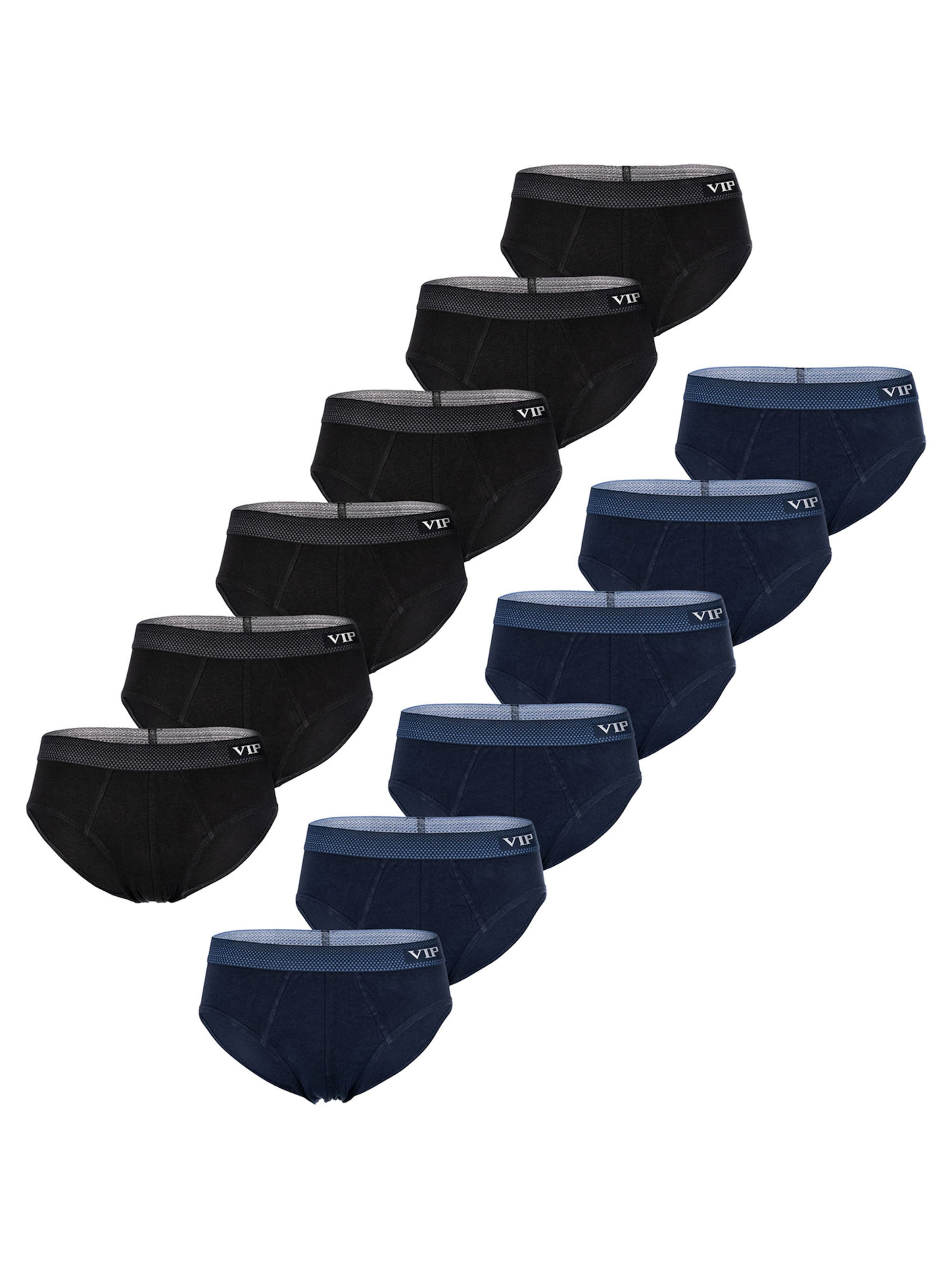 VIP Slip ' Premium Jersey Stretch ' in Blauw: voorkant