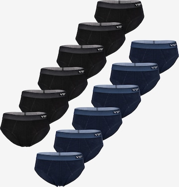 Slip ' Premium Jersey Stretch ' VIP en bleu : devant