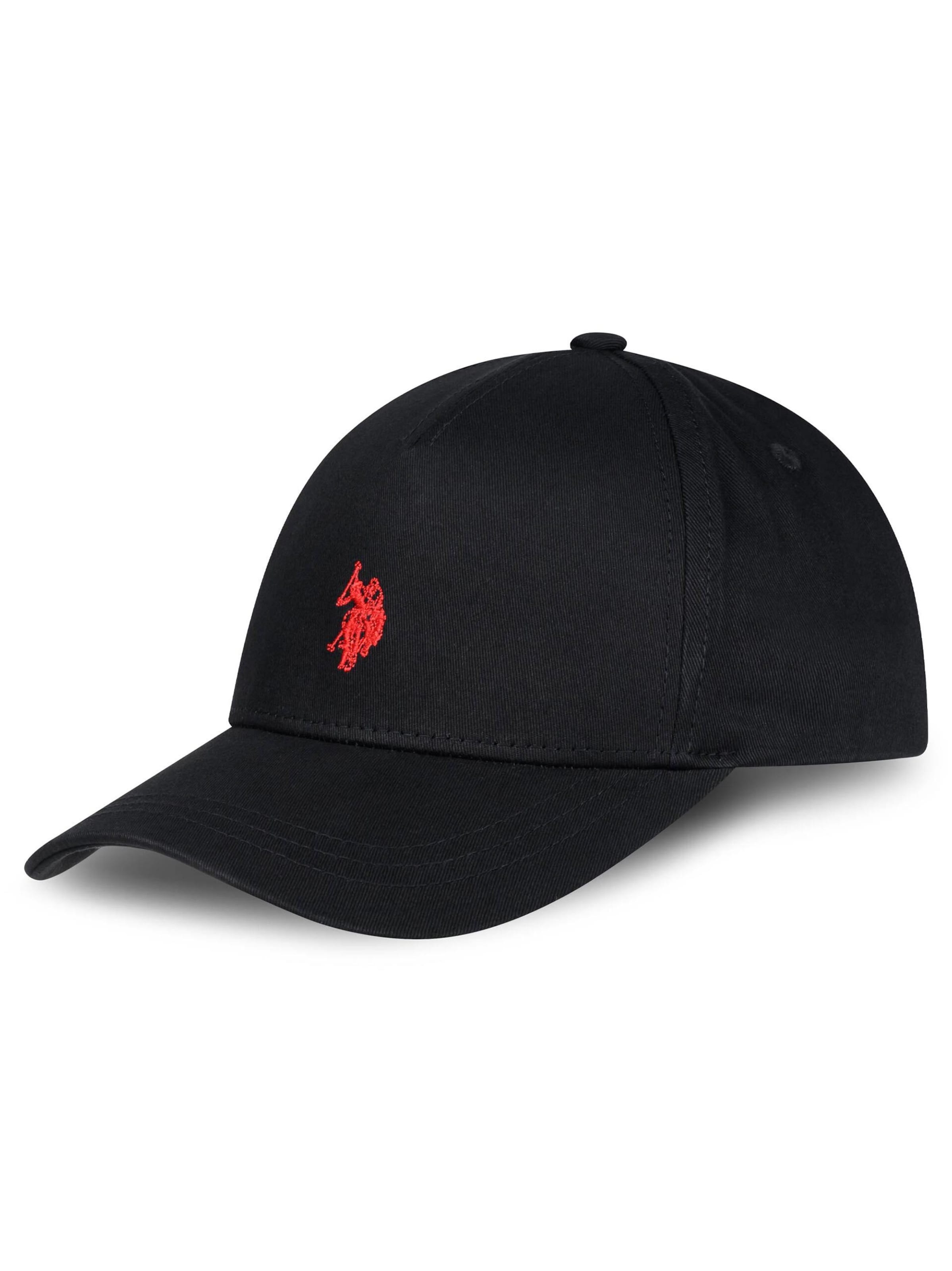 U.S. POLO ASSN. Cap in Black: front
