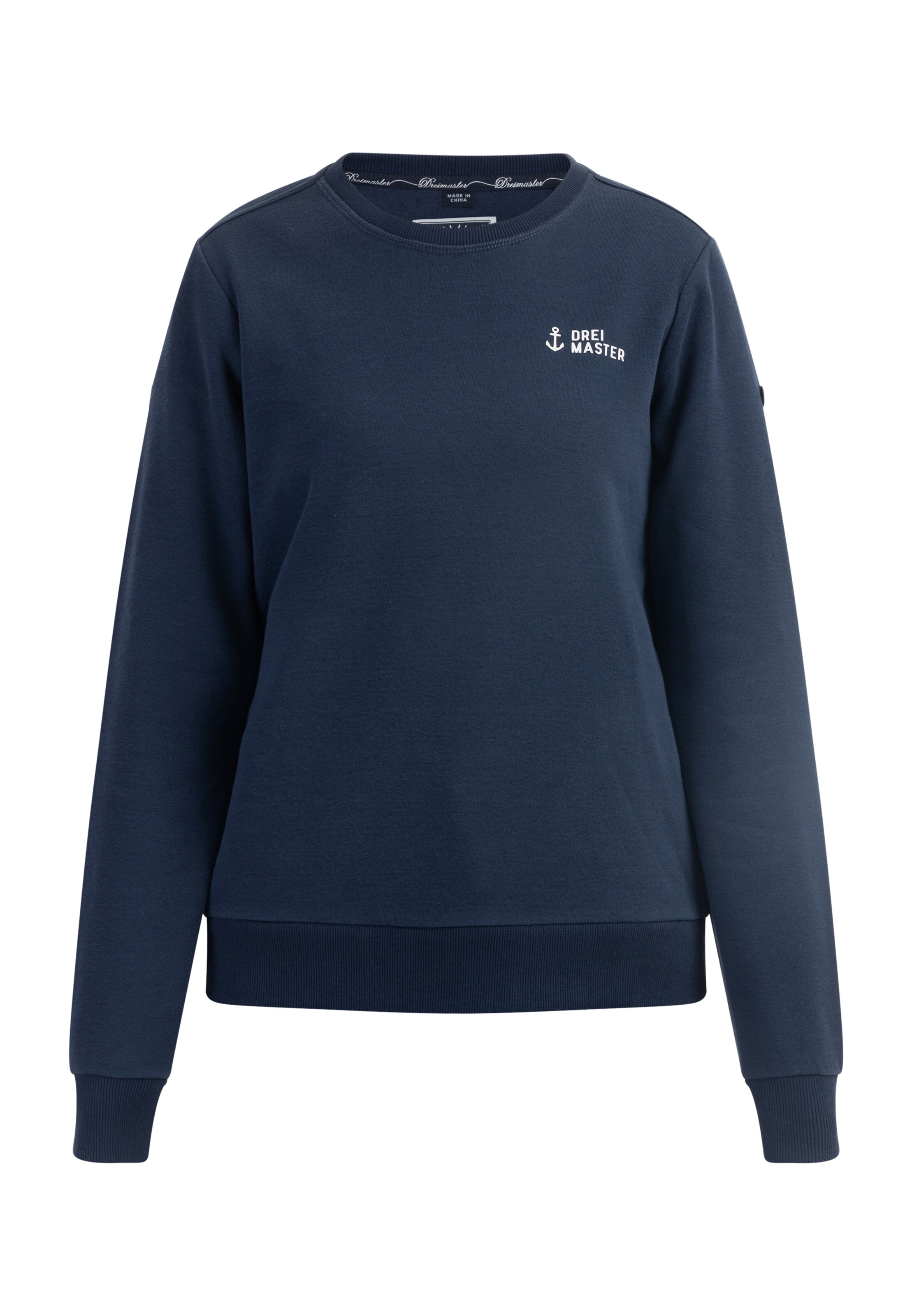DreiMaster Maritim - Sudadera en azul: frente