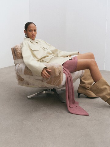 MANGO Tussenparka 'KYO' in Beige