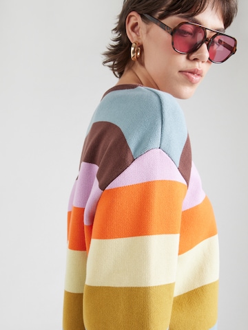 Pull-over mazine en marron