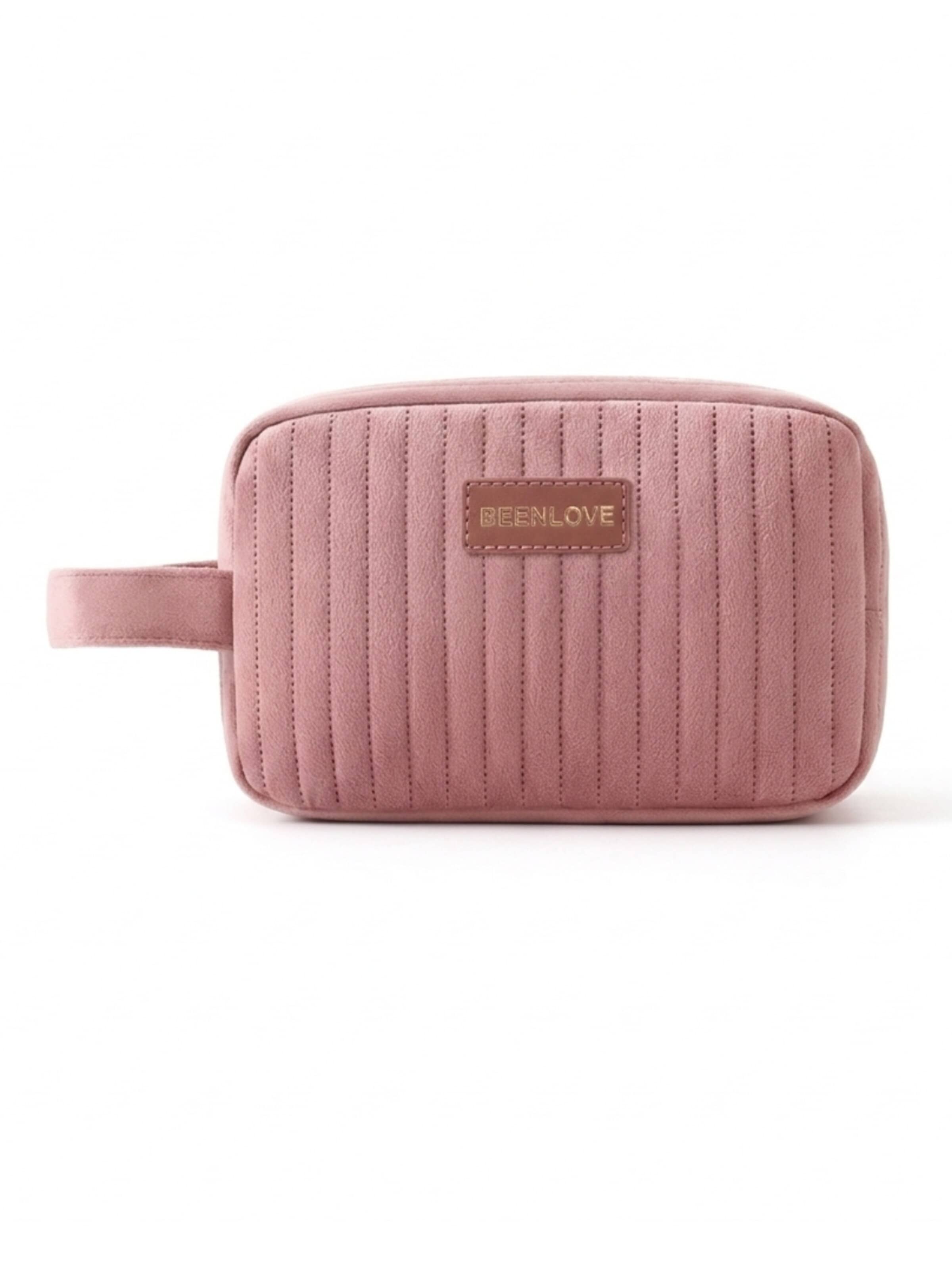 MEVYRA Cosmetic Bag in Pink: front