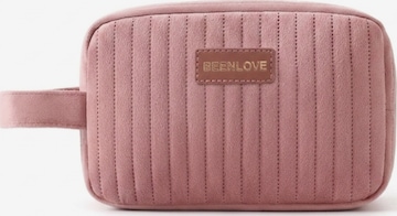 MEVYRA Cosmetic Bag in Pink: front