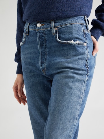 AGOLDE Regular Jeans 'Riley' in Blauw