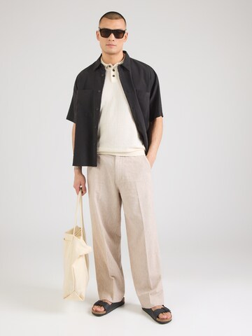 JACK & JONES Sweter 'JJJESS' w kolorze biały