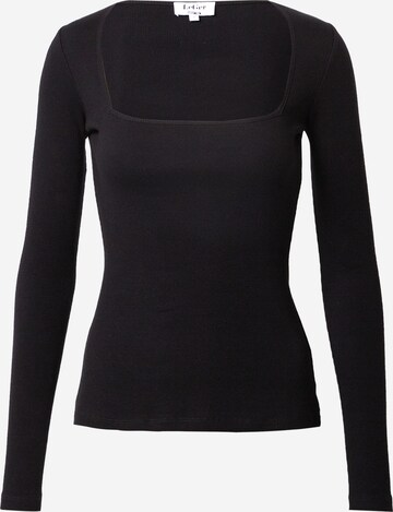 T-shirt 'Isabell' LeGer by Lena Gercke en noir : devant